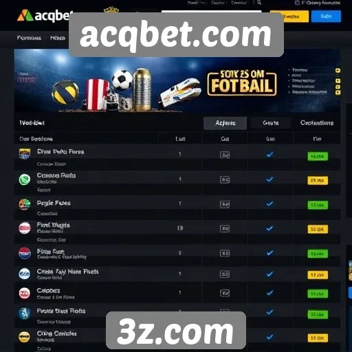 Comparação entre acqbet.com e outros sites de apostas